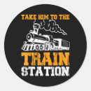 Search for train station stickers Railroad