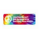 Search for 1960s return address labels Hippie