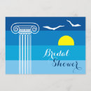 Search for seagulls invitations Blue
