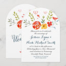 Search for red and yellow wedding invitations Typography