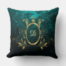 Search for turquoise and gold cushions Elegant