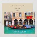 Search for gondola invitations Italy