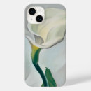 Search for calla lilies iphone cases White