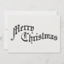 Search for old fashioned christmas cards Typography