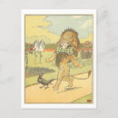 Search for lion illustration postcards Retro