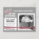 Search for princess birth announcement cards New baby