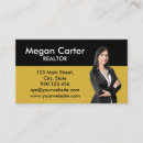 Search for mortgage agent business cards Black and gold