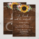 Search for eat drink and be married invitations Rustic