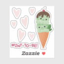 Search for illustrated food stickers Ice cream cone
