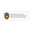 Search for drawing return address labels Typography