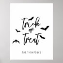 Search for halloween bats posters Trick or treat