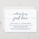 Search for fancy script font invitations Nothing fancy just love
