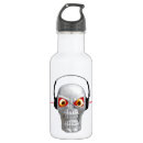 Search for skull water bottles Black