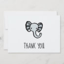 Search for elephant thank you cards Safari