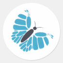 Search for blue black butterfly stickers Wings