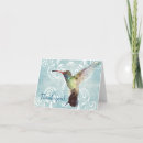 Search for hummingbird thank you cards Animal