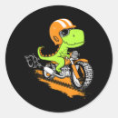 Search for funny motorcycle stickers Dino