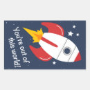 Search for rocketeers rectangle stickers Kids