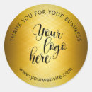 Search for metallic gold stickers Promotional