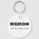 Search for nerd key rings World