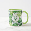 Search for jungle leaves mugs Watercolor