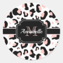Search for pink leopard pattern stickers Girly
