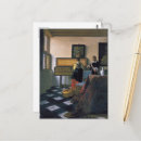 Search for famous paintings postcards Johannes vermeer