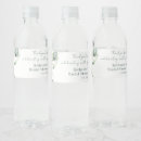 Search for thank you water bottle labels Sage green