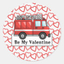 Search for fire heart stickers Red