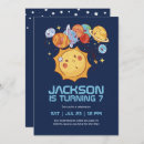Search for universe birthday invitations Planets