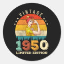 Search for 75 years stickers For her