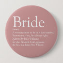Search for fun wedding shower badges For her