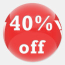 Search for percent off stickers Retail