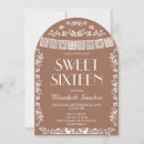 Search for mexican fiesta sweet 16 invitations Papel picado