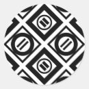 Search for black white geometric pattern stickers Modern