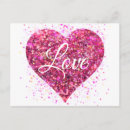 Search for sequin postcards Heart