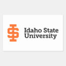 Search for gears rectangle stickers Idaho state school spirit