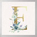 Search for letter e posters Floral