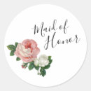 Search for maid of honour stickers Floral
