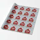 Search for red barn wrapping paper Farm birthday