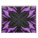 Search for purple calendars Black