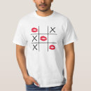 Search for tic tac toe tshirts Red