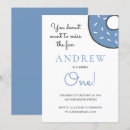 Search for boy doughnut birthday invitations Modern
