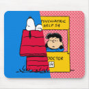 Search for dog house mouse mats Charles schulz