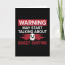 Search for warning cards Spooky