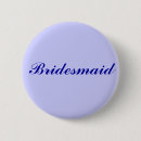 Search for fun wedding badges Bride