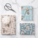 Search for woodland fox wrapping paper Scandinavian