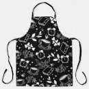 Search for black coffee aprons Cafe