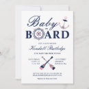 Search for anchor baby shower invitations Navy blue