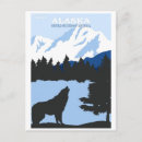 Search for the blue wolf postcards Wildlife